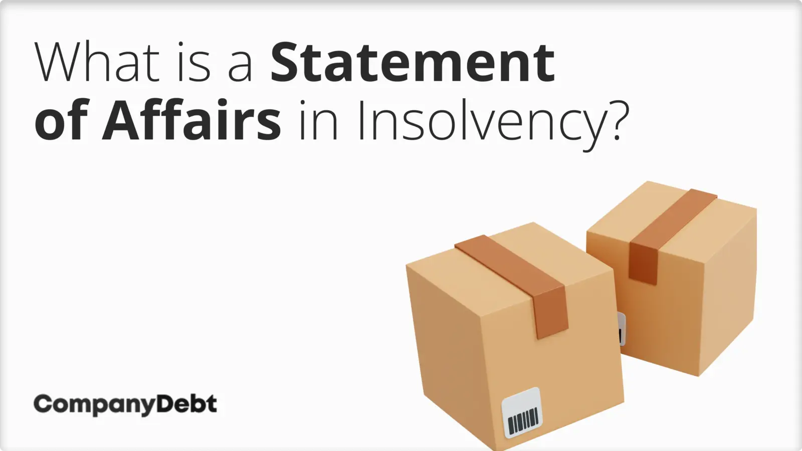 What's a Statement of Affairs in Insolvency?